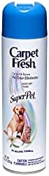 Carpet Fresh No-Vacuum Cleaner for Pets Food Odors