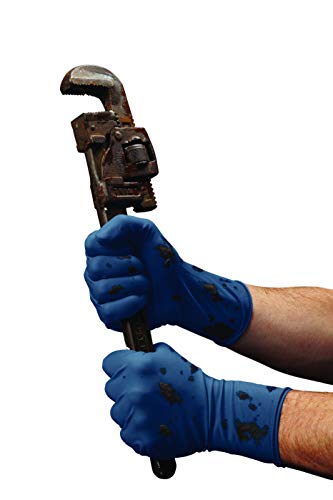 VEN6025 Venom Steel Latex Gloves Blue Pack of 30 1
