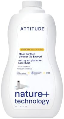 ATTITUDE Floor Cleaner 352 Fl Oz Citrus Zest Scent