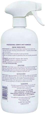 FOLEX 2 Pack Carpet Spot Cleaner Spray Pet Stain Remover 34OZ