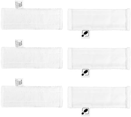 Vamarads N85R 6 Pcs Microfiber Mop Pads for Karcher Steam Cleaners