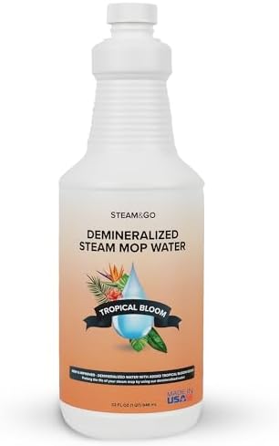 Steam Go Demineralized Water 32 oz for Steam Mops