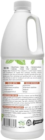Mighty Mint Hardwood Floor Cleaner 32oz