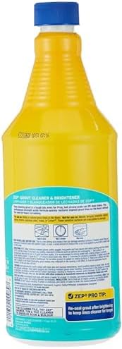 Zep Grout Cleaner and Brightener - 32 oz Case of 2