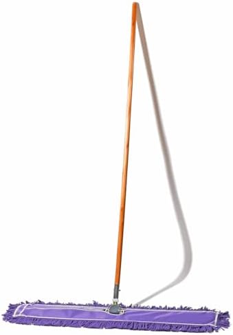 36 Inch Purple Dust Mop for Commercial Cleaning
