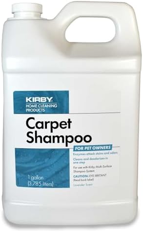 Kirby Pet Owners Foaming Carpet Shampoo - 1 Gallon - Lavender Scented 1