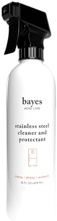 Bayes 16oz Stainless Steel Cleaner Spray 6 Pack