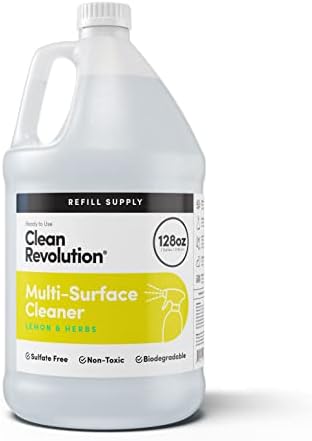 Clean Revolution Multi-Surface Cleaner Refill 128 Fl Oz