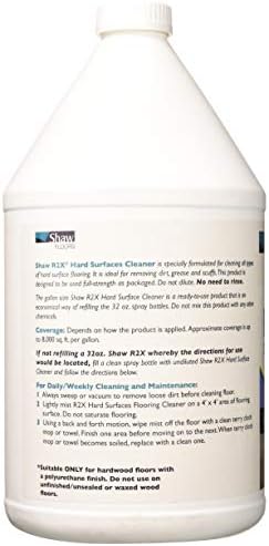 QEEROYO Shaw Floors R2X Cleaner 1 Gallon Ready to Use