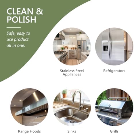 MORE - Stainless Steel Cleaner Polish Bundle
