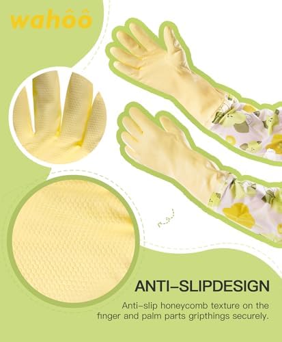 Wahoo 20 Elbow Length Skin-Friendly Cleaning Gloves