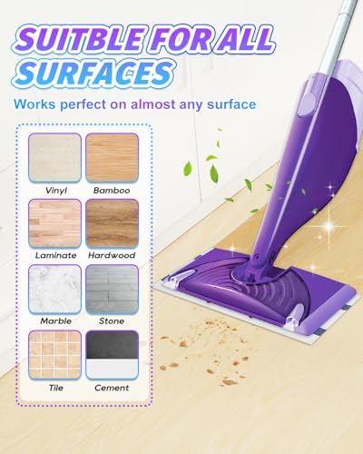YagoDago 48 Count Multi-Layer Dry Mop Pads for Swiffer WetJet