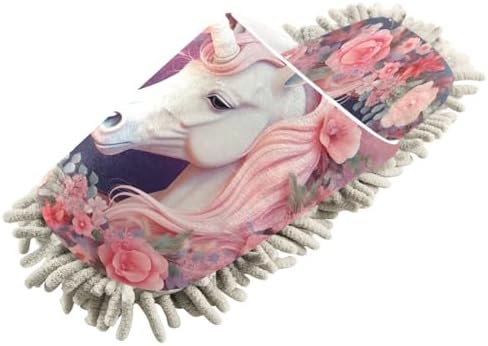 Zhirexin Cute Animal Mopping Slippers for Home Cleaning