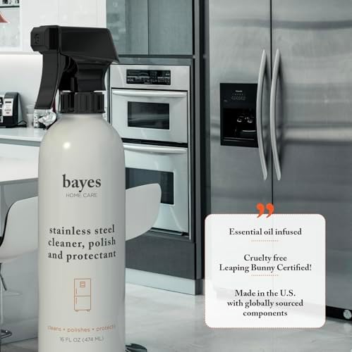 Bayes 16oz Stainless Steel Cleaner Spray