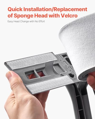 VEVOR Sponge Mop Replacement 2-Piece