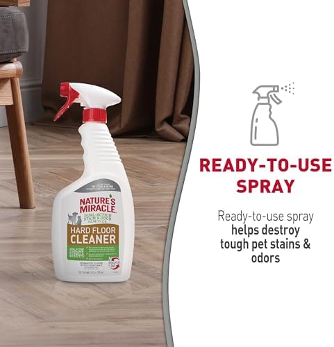 Natures Miracle Hard Floor Cleaner 24 Ounces