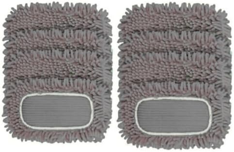 8Pcs Reusable Microfiber Mop Pads 2 Pack