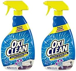OxiClean Carpet Area Rug Stain Remover Spray 24 Oz 2 Pack