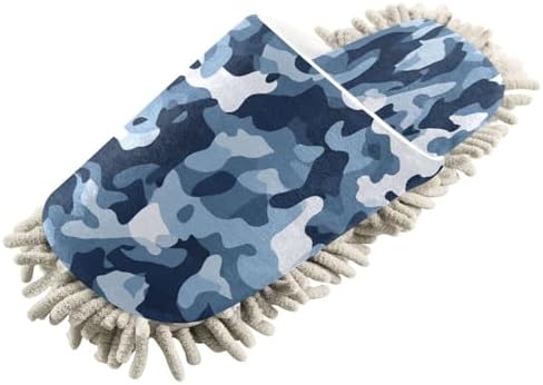 Zhirexin Blue Mopping Slippers - Comfortable Washable and Quiet