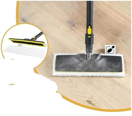 Vamarads N85R 6 Pcs Microfiber Mop Pads for Karcher Steam Cleaners