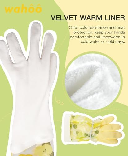 Wahoo 20 Elbow Length Skin-Friendly Cleaning Gloves