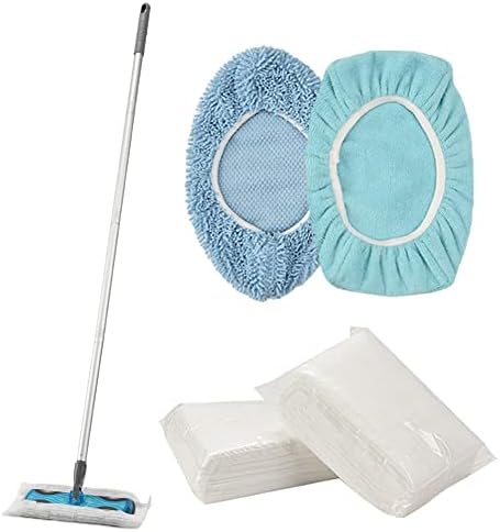 Layers Dust Mop with Reusable Cloths and Dry Pads