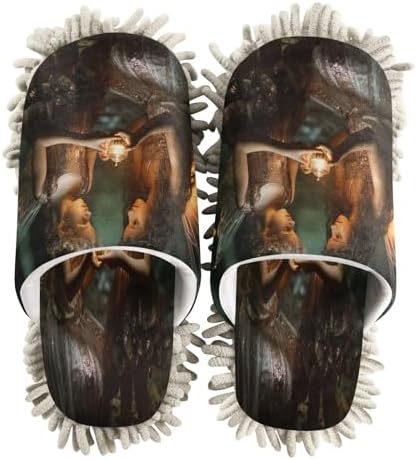 Zhirexin Flower Genie Cleaning Slippers