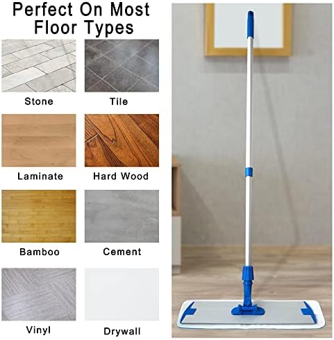 Mr Towels Premium Microfiber Mop with 360 Rotating Handle