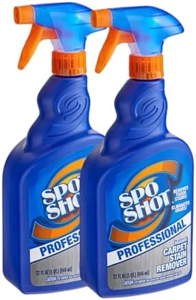 Spot Shot Professional Carpet Stain Remover 32 oz Spray Pack of 2