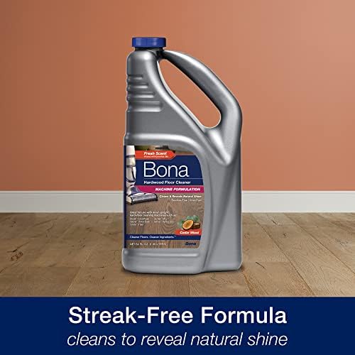 Bona Hardwood Floor Cleaner 64 Fl Oz Cedar Wood Scent