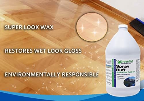 GreenFist Spray Buff Floor Finish Wax Polisher 1 Gallon