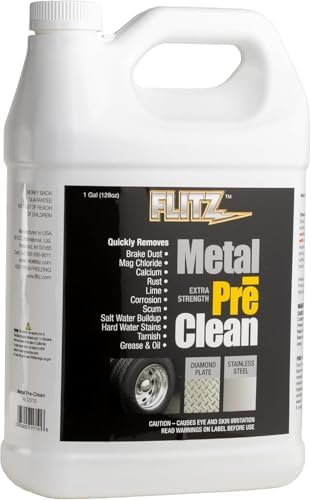 Flitz Metal Pre-Clean 1 Gallon USA-Made Stainless Steel Cleaner