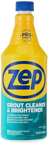 Zep Grout Cleaner and Brightener - 32 oz Case of 2