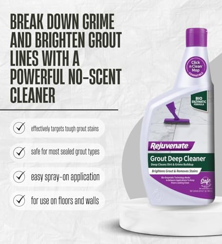 GROVE 3x Rejuvenate Grout Cleaner Bundle with Brush