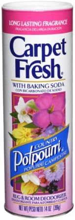 Carpet Fresh 14 Oz 12 Pack Deodorizer with Baking Soda