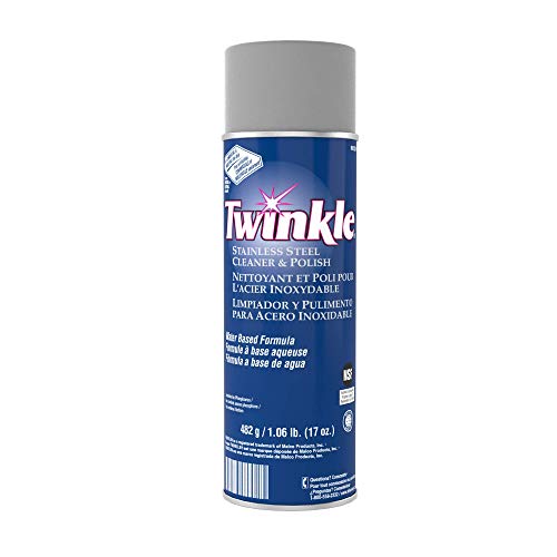 Diversey Twinkle Stainless Steel Cleaner and Polish 17 Oz