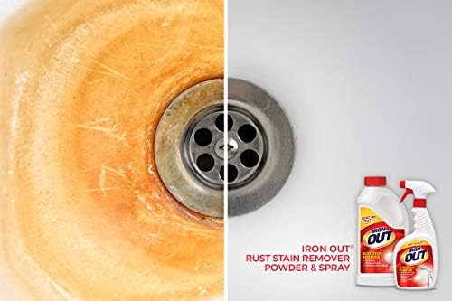IRON OUT Rust Stain Remover Gel Spray 6-Pack