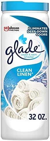 Glade Carpet Deodorizer with Clean Linen Scent 32 Oz