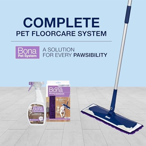 Bona Pet System Microfiber Sweeping Pad for Multi-Surface Floors