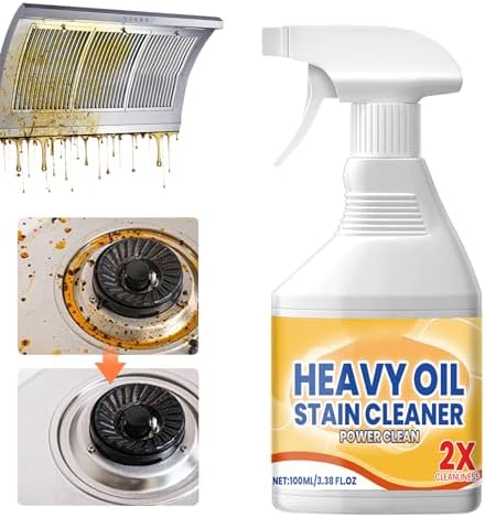 Heavy Duty Oil Stain Remover for Kitchen Surfaces