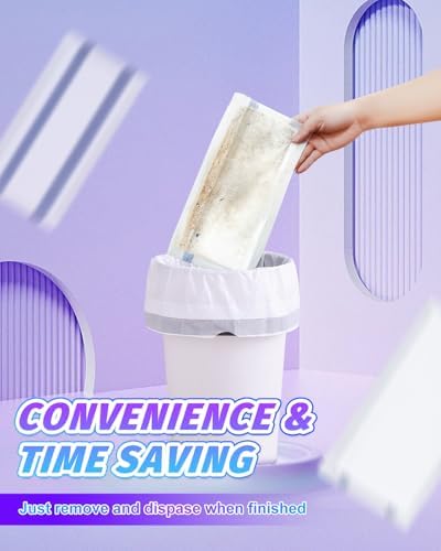 YagoDago 48 Count Multi-Layer Dry Mop Pads for Swiffer WetJet