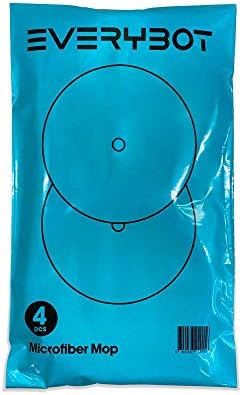 EVERYBOT Replacement Mop Pads for Robot Vacuum 4pcs