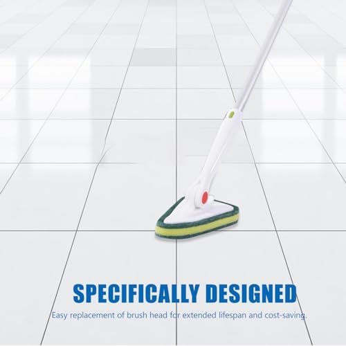 2pcs Floor Brush Head Replacement for Bathroom