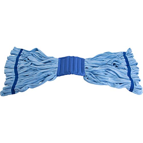 Genuine Joe GJO47540 Blue Microfiber Mophead Refill Pack of 12 1