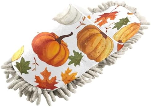 Zhirexin Thanksgiving Cartoon Pumpkin Cleaning Slippers 1