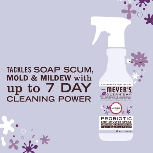 Mrs Meyers Probiotic Daily Shower Spray Lavender 16 oz 1
