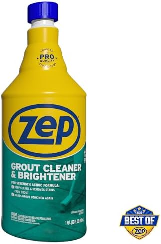 Zep Grout Cleaner and Brightener - 32 oz Case of 2