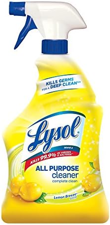 Lysol All Purpose Surface Disinfectant Cleaner 32 oz Lemon Breeze