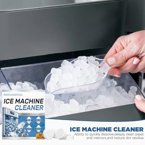 YIVANNUO Ice Machine Descaler - 24 Clean Tablets 1 Year Supply