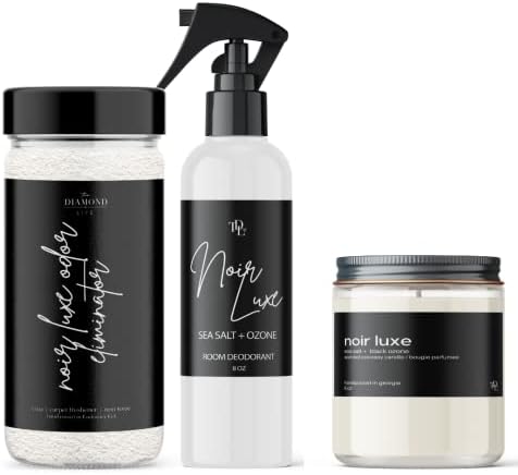 The Diamond Life Noir Luxe Carpet Powder Candle Bundle